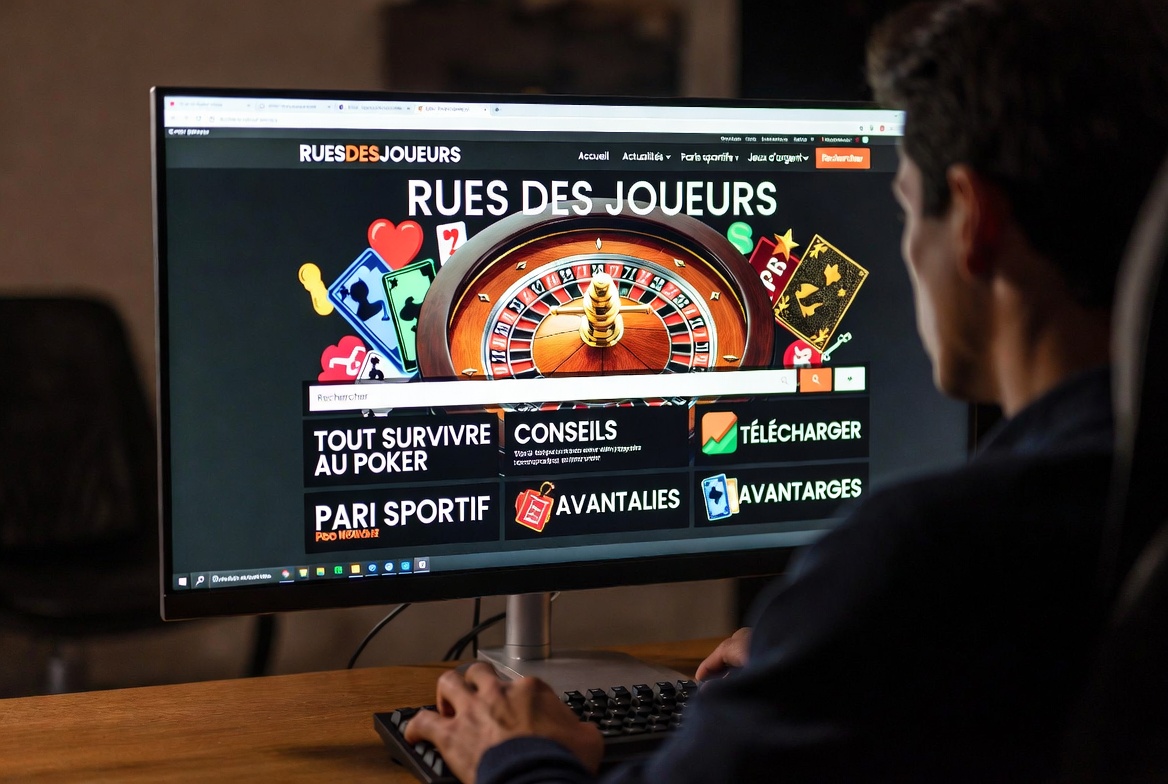 Envie de parier en ligne ? Rendez-vous sur ruedesjoueurs.com