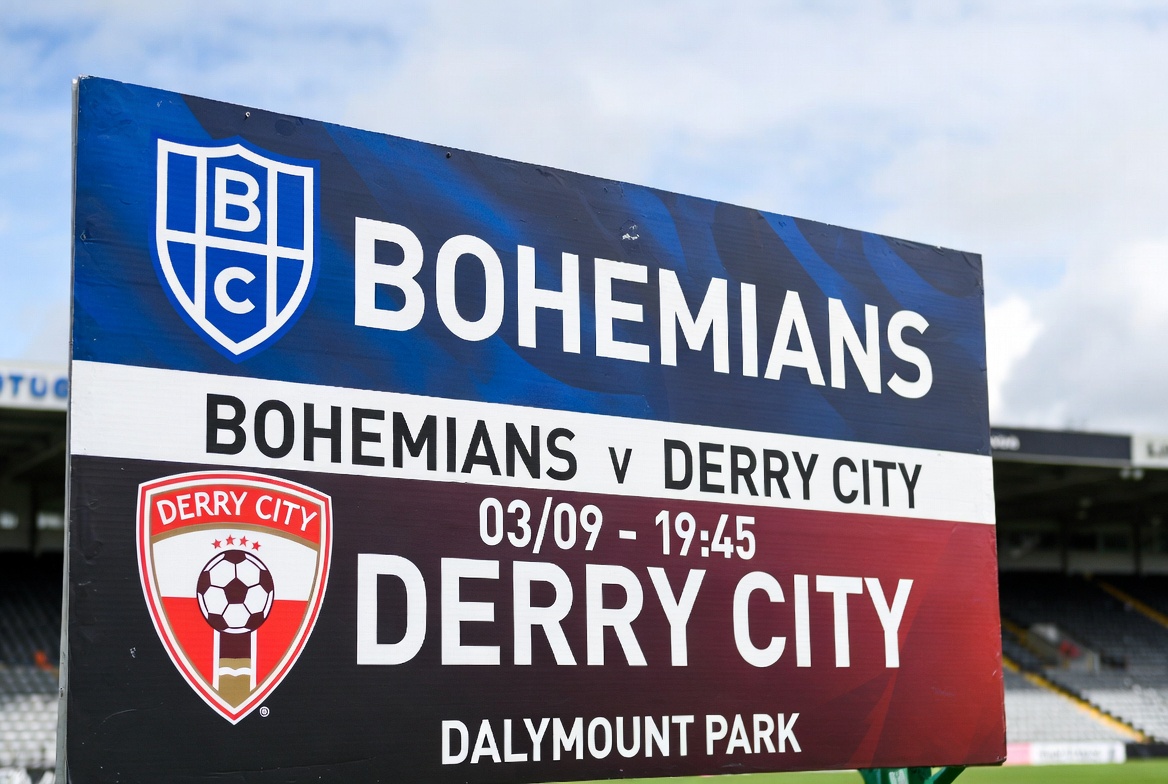Pronostic Bohemians Derry City du 03/09 au Dalymount Park